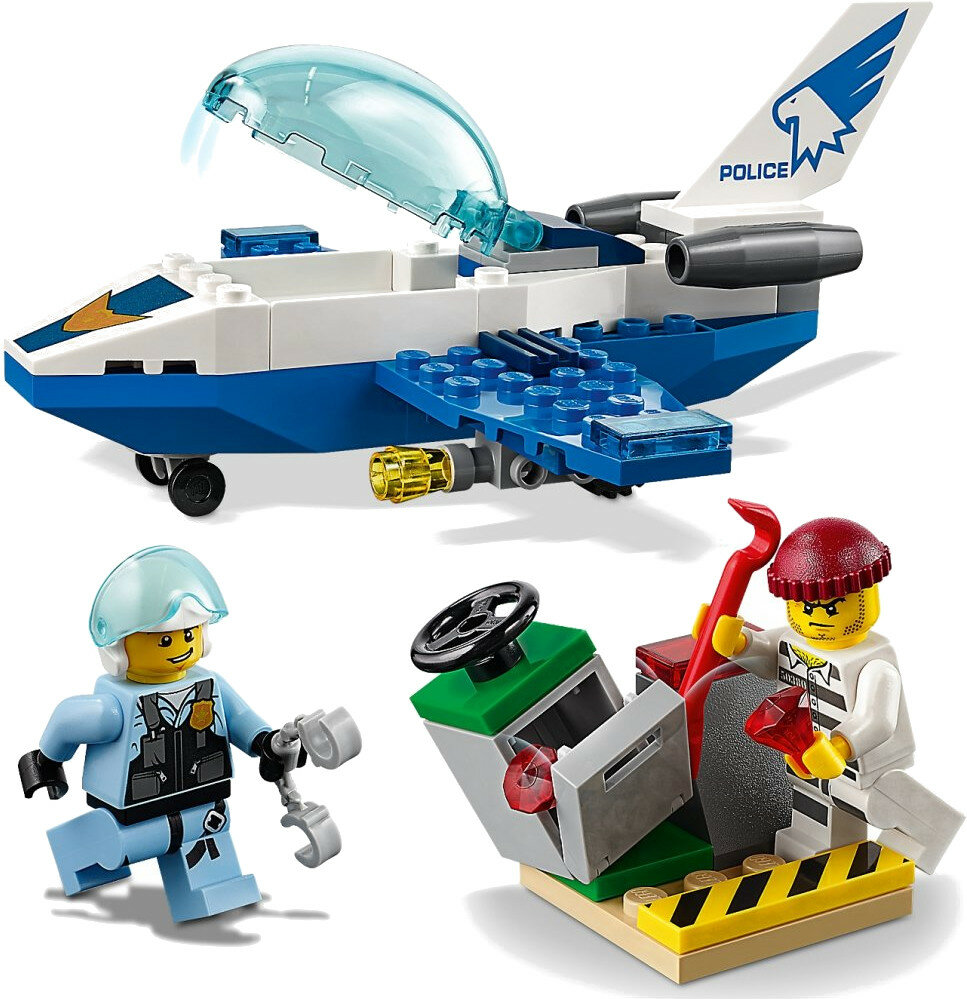 Klocki LEGO City - Policyjny patrol powietrzny 60206