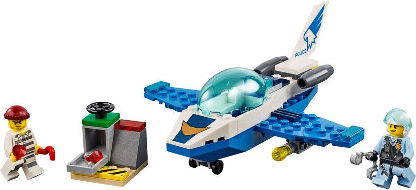 Klocki LEGO City - Policyjny patrol powietrzny 60206