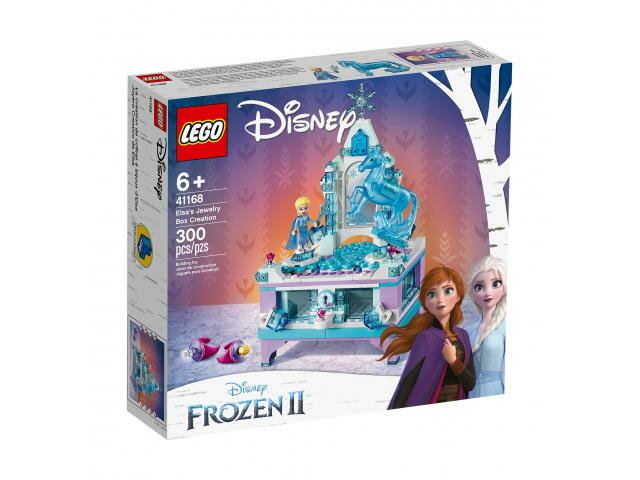 Klocki LEGO Disney - Szkatułka na biżuterię Elsy (41168)