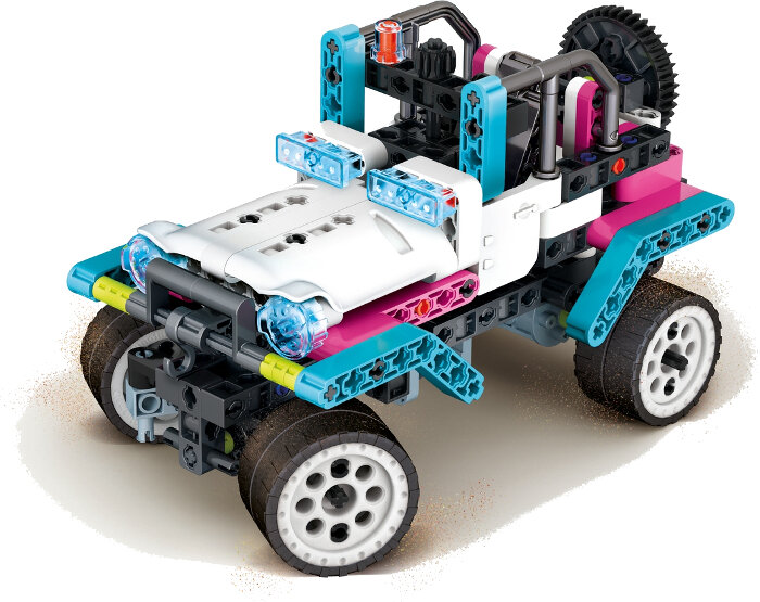 Klocki CLEMENTONI Laboratorium Mechaniki - Jeep Safari 50123