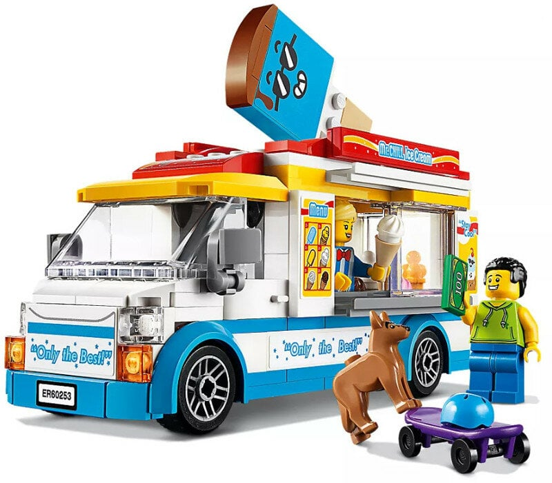 Klocki LEGO City - Furgonetka z lodami LEGO-60253