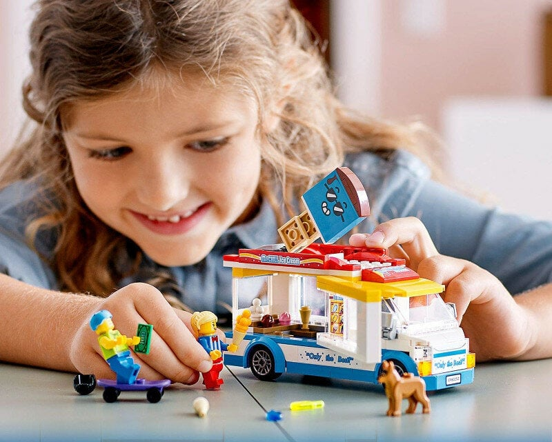 Klocki LEGO City - Furgonetka z lodami LEGO-60253