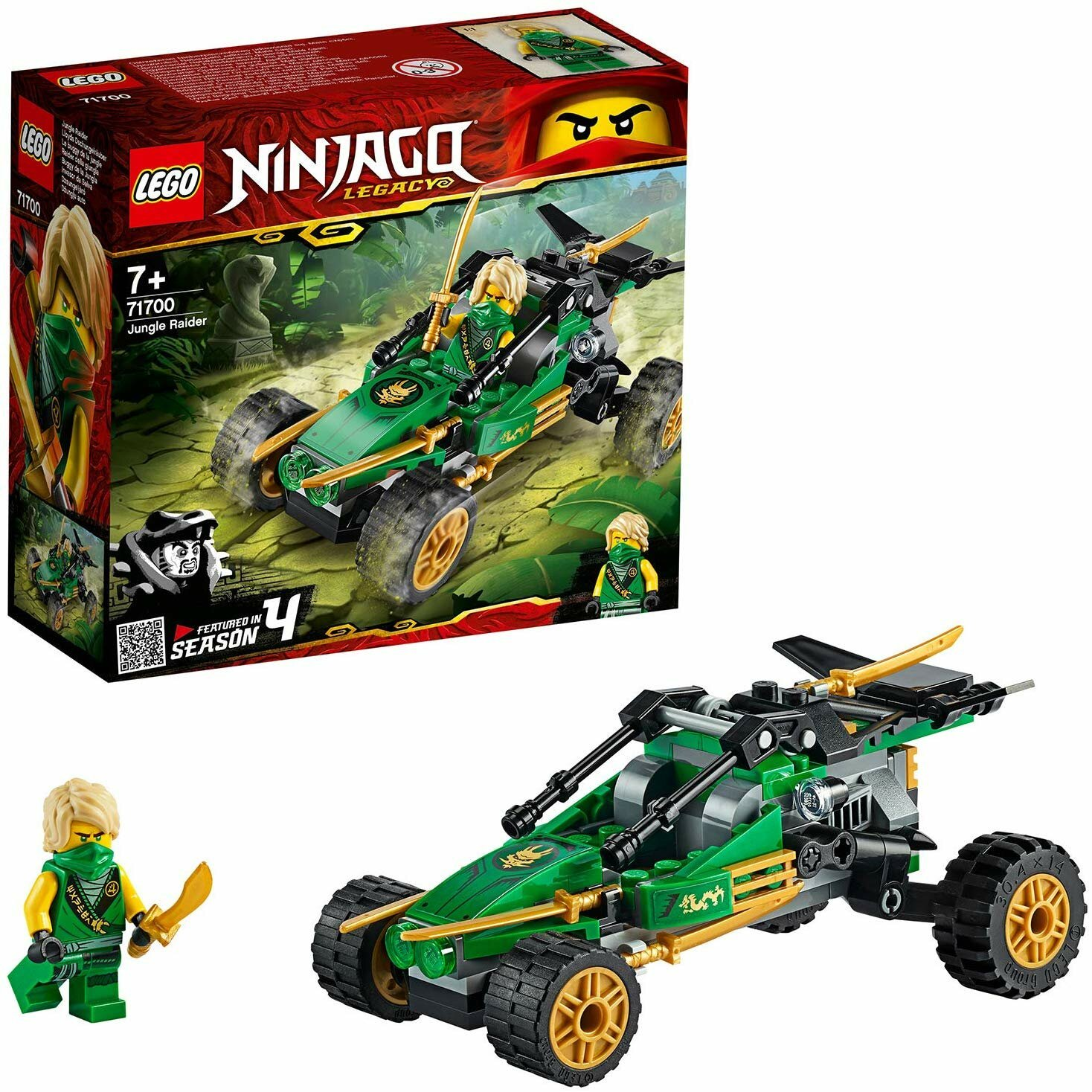 Klocki LEGO Ninjago - Dżunglowy ścigacz LEGO-71700