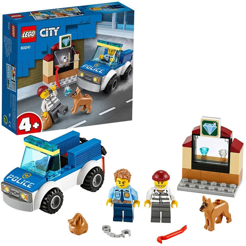 Klocki LEGO City - Oddział policyjny z psem LEGO-60241