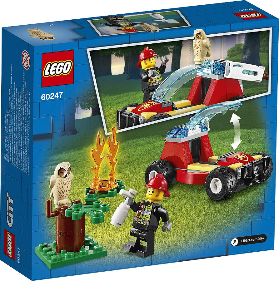 Klocki LEGO City - Pożar lasu LEGO-60247