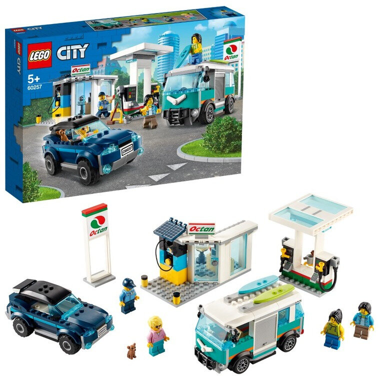 Klocki LEGO City - Stacja benzynowa LEGO-60257