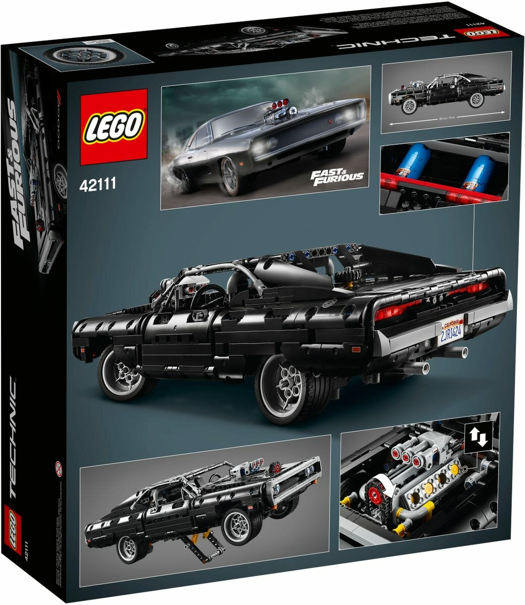 Klocki LEGO Technic - Dom's Dodge Charger (42111)
