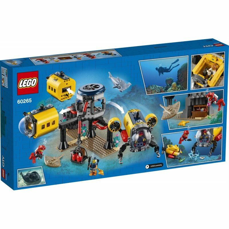 Klocki LEGO City - Baza badaczy oceanu 60265