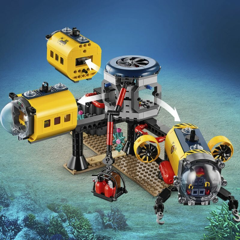 Klocki LEGO City - Baza badaczy oceanu 60265