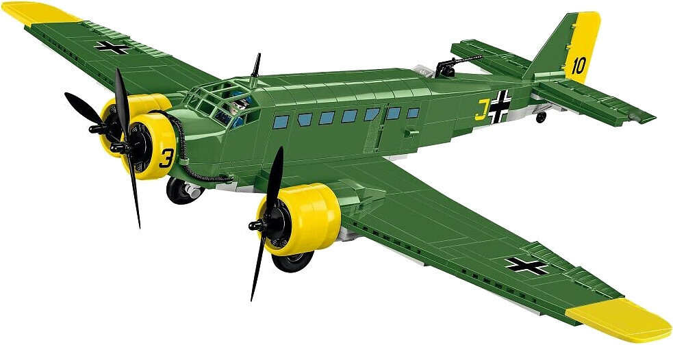 Klocki COBI Niemiecki samolot trójsilnikowy - Junkers Ju52/3m 5710