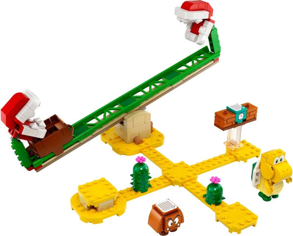 Klocki LEGO Super Mario - Megazjeżdżalnia Piranha Plant zestaw rozszerzający 71365