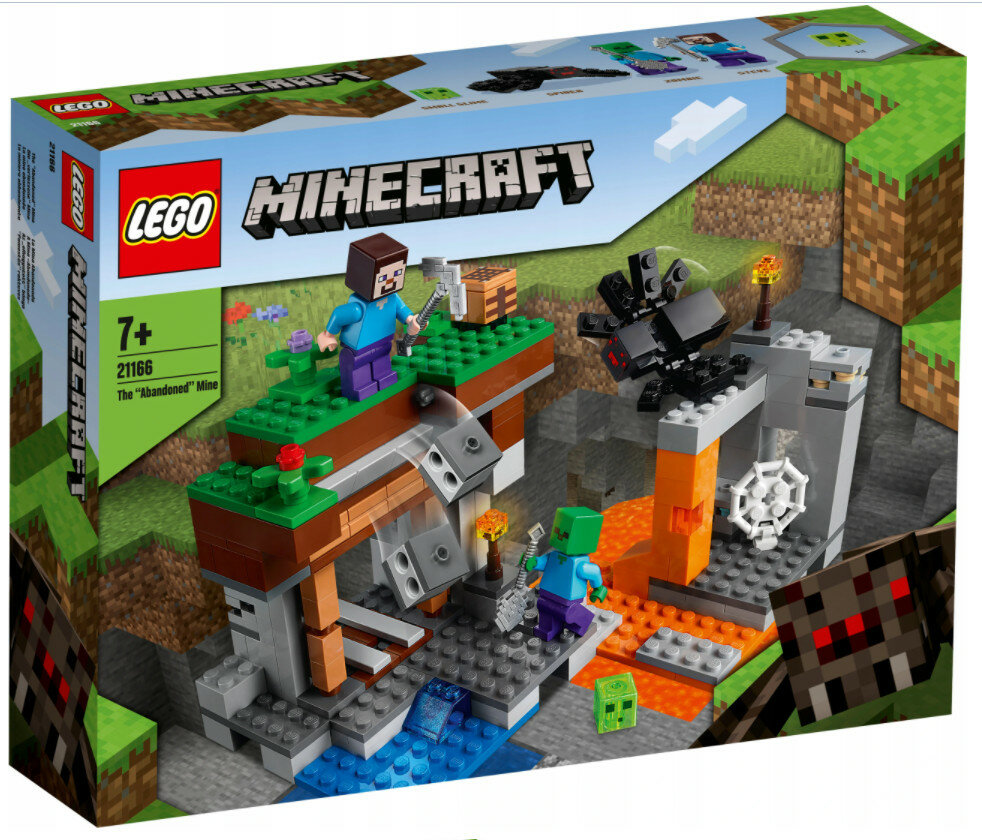 Klocki LEGO Minecraft Opuszczona kopalnia 21166