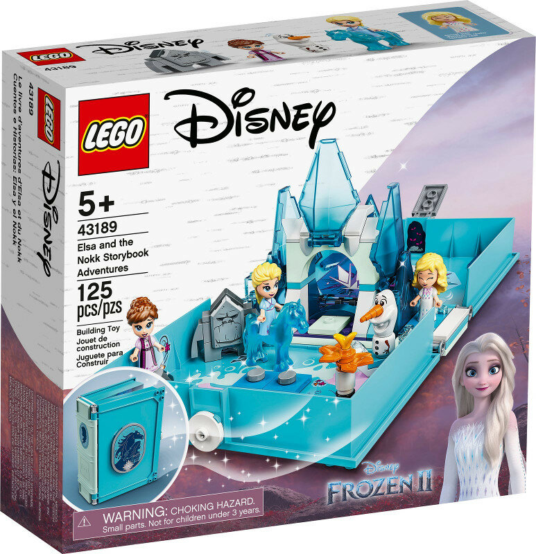 Klocki LEGO Disney - Książka z przygodami Elzy i Nokka 43189