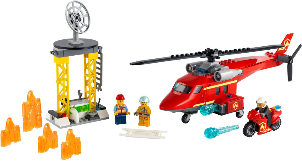 Klocki LEGO City - Strażacki helikopter ratunkowy 60281