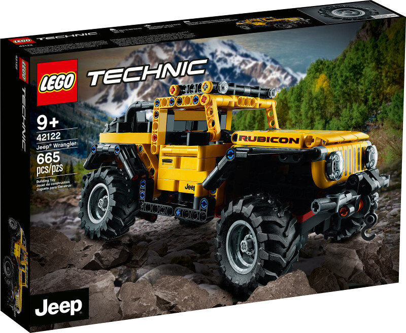 Klocki LEGO Technic - Jeep Wrangler 42122