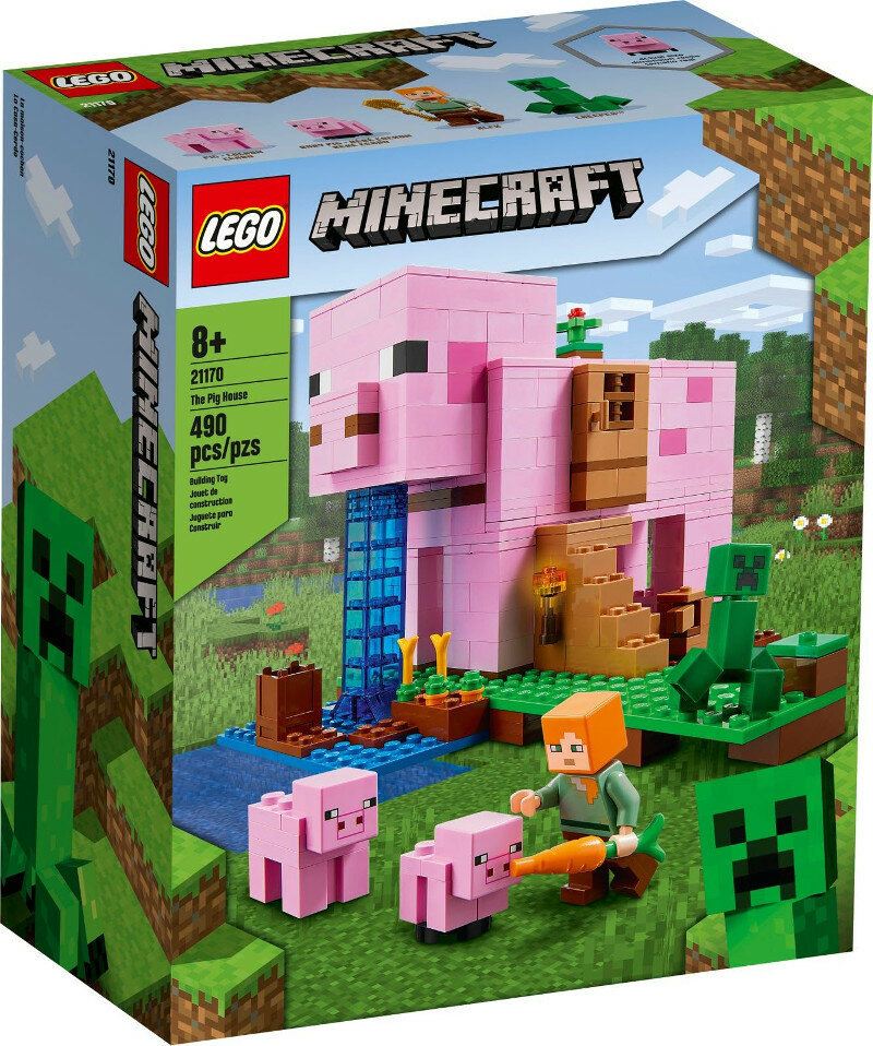 Klocki LEGO Minecraft Dom w kształcie świni 21170