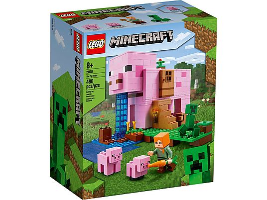 Klocki LEGO Minecraft Dom w kształcie świni 21170