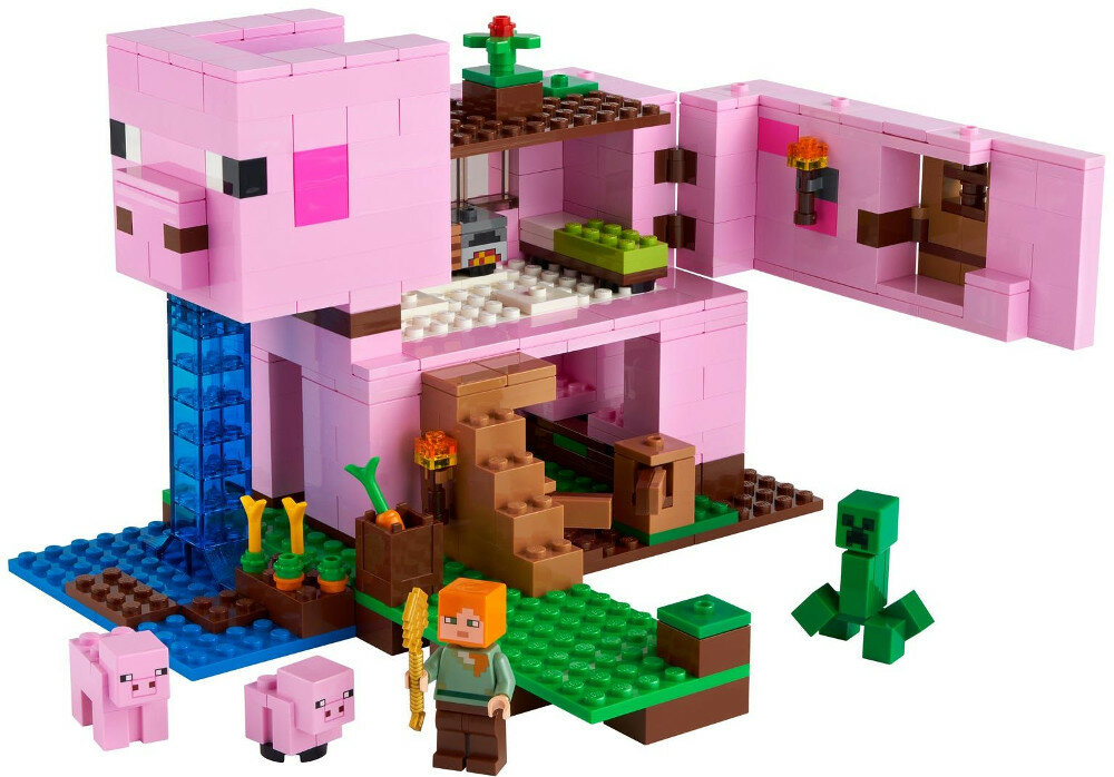 Klocki LEGO Minecraft Dom w kształcie świni 21170