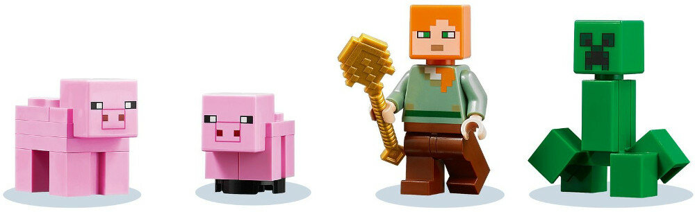 Klocki LEGO Minecraft Dom w kształcie świni 21170
