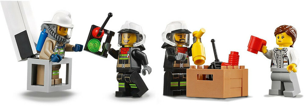 Klocki LEGO City Strażacka jednostka dowodzenia 60282
