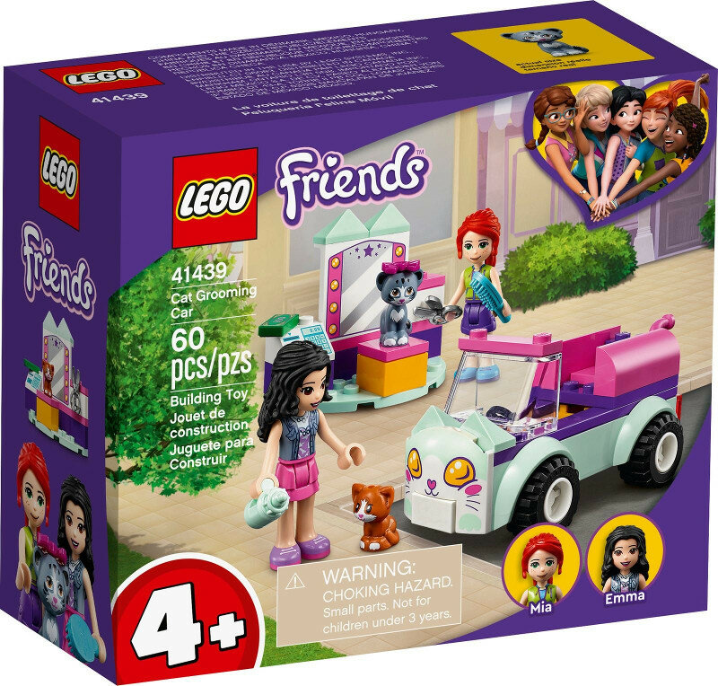Klocki LEGO Friends Samochód do pielęgnacji kotów 41439