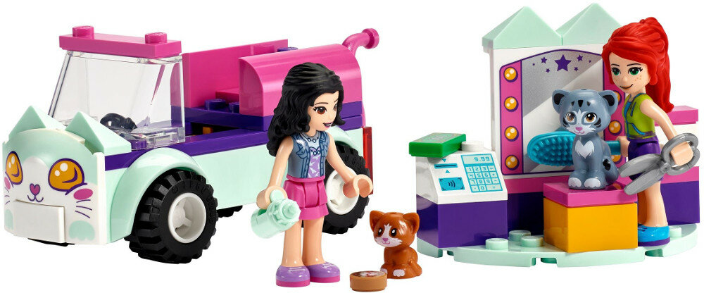 Klocki LEGO Friends Samochód do pielęgnacji kotów 41439