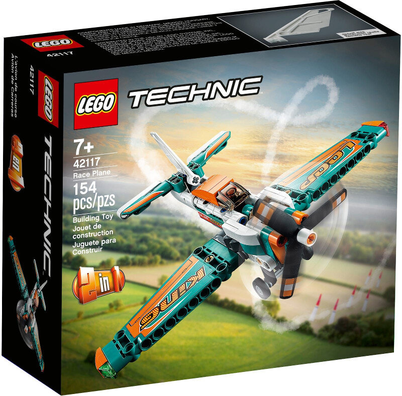 Klocki LEGO Technic Samolot wyścigowy 42117