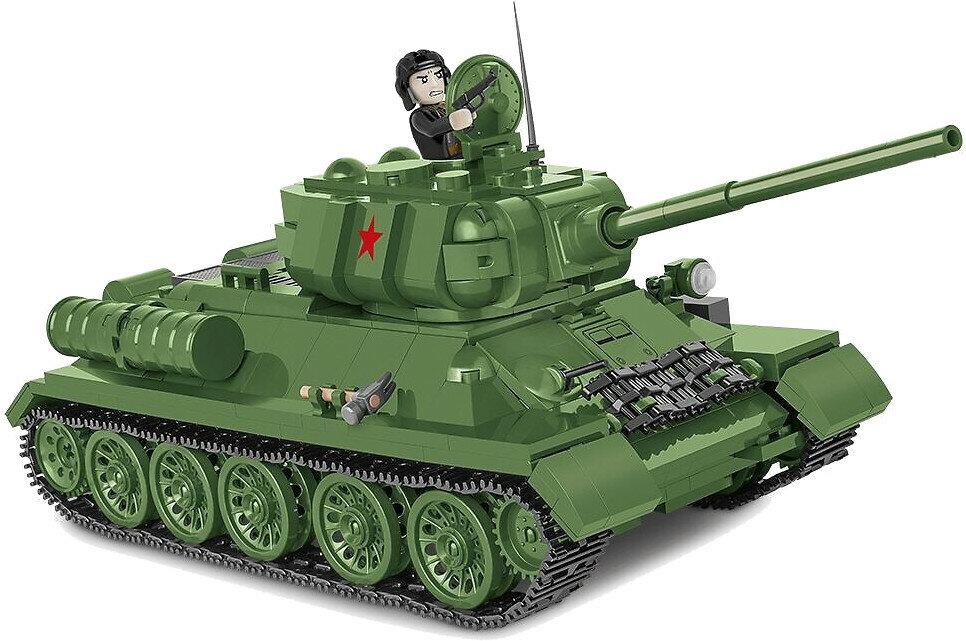 Klocki COBI 2542 Historical Collection: World War II - T-34-85 radziecki czołg średni 2542