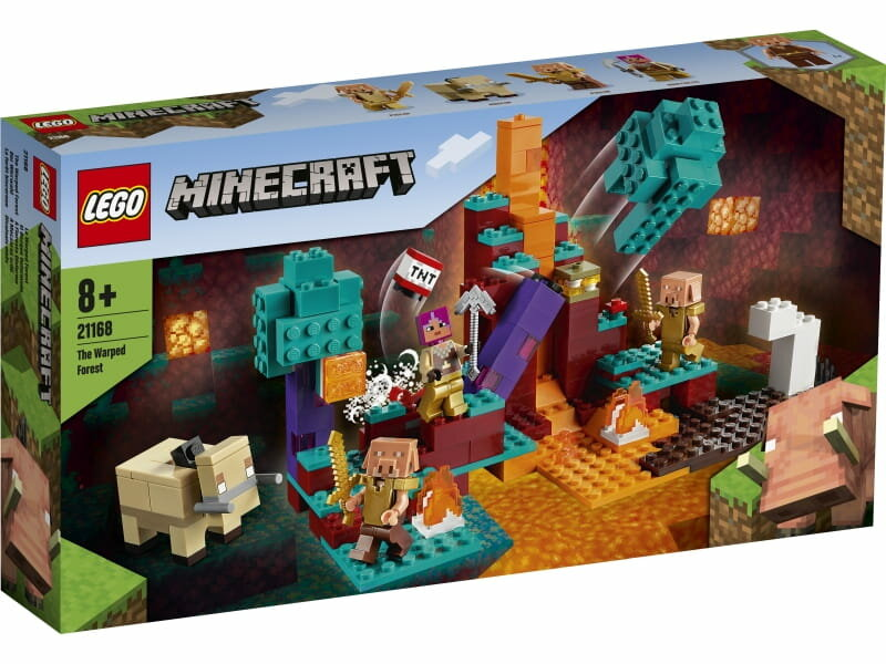 Klocki LEGO Minecraft - Spaczony las (21168)