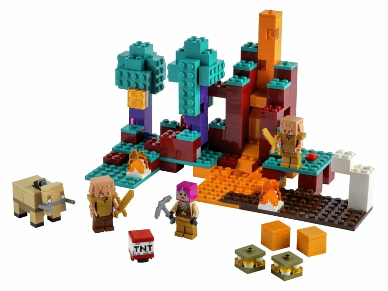 Klocki LEGO Minecraft - Spaczony las (21168)