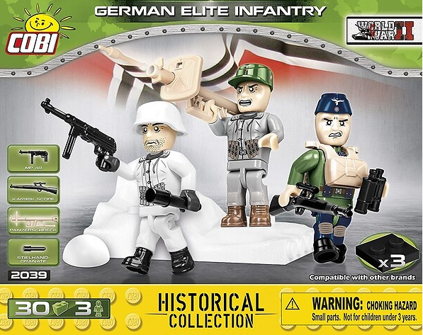 Klocki COBI Historical Collection - German Elite Infantry (2039)