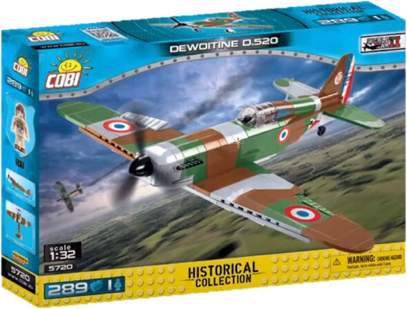 Klocki COBI World War II Dewoitine D.520 5720