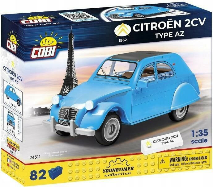 Klocki COBI Youngtimer Collection Citroen 2CV Type AZ 1962 24511