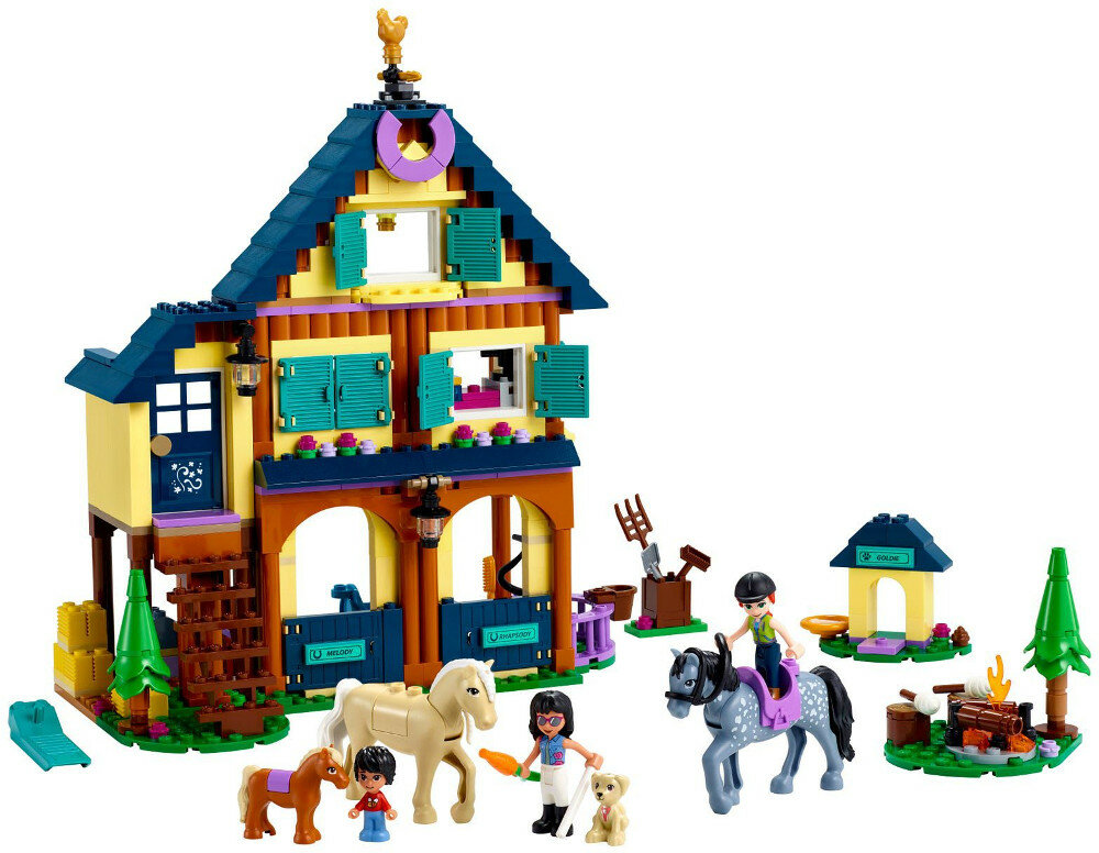 Klocki LEGO Friends - Leśne centrum jeździeckie 41683