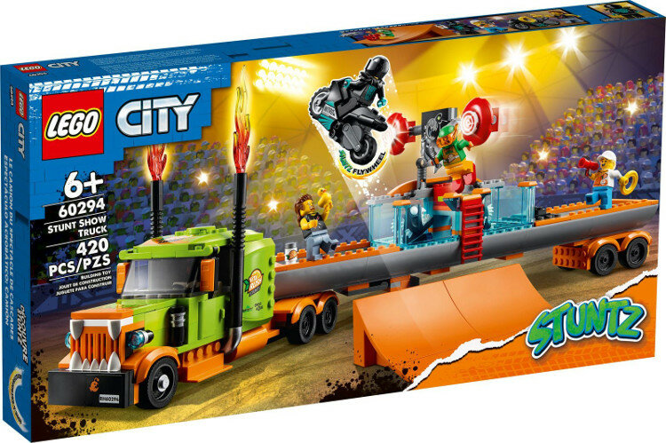 Klocki LEGO City Ciężarówka kaskaderska 60294