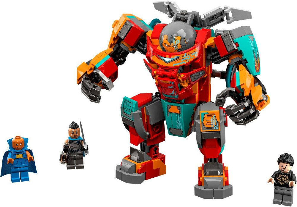 Klocki LEGO Marvel Super Heroes Sakaariański Iron Man Tony’ego Starka 76194