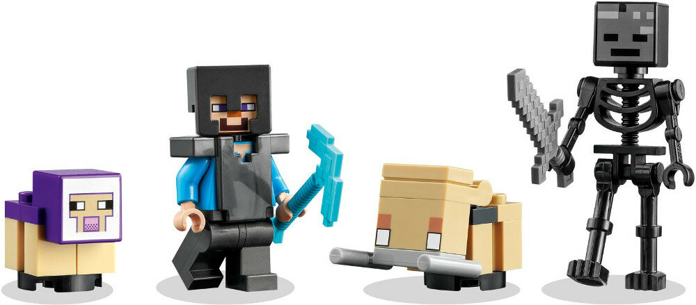 Klocki LEGO Minecraft - Zniszczony portal 21172