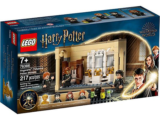 Klocki LEGO Harry Potter - Hogwart: pomyłka z eliksirem wielosokowym 76386