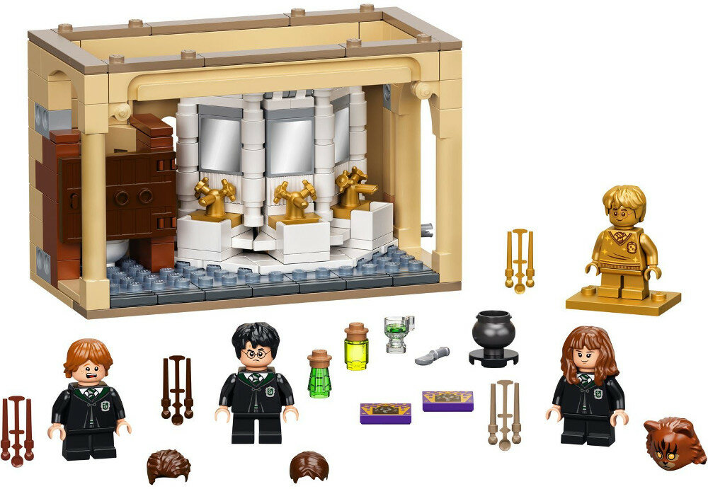Klocki LEGO Harry Potter - Hogwart: pomyłka z eliksirem wielosokowym 76386
