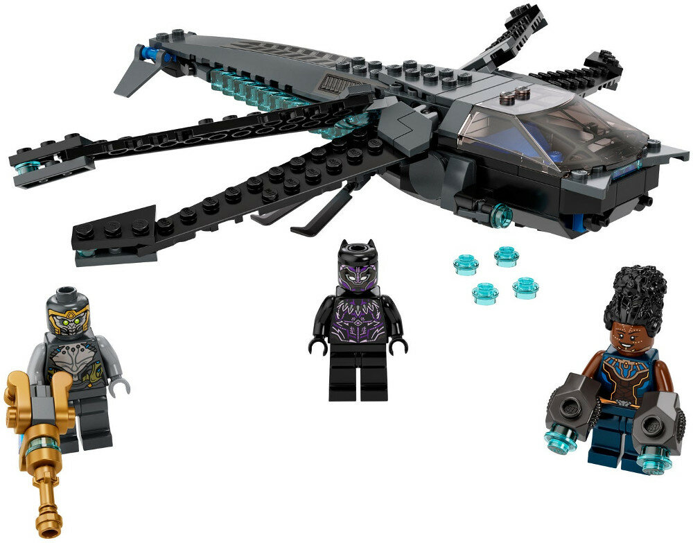 Klocki LEGO Marvel Super Heroes Helikopter Czarnej Pantery 76186
