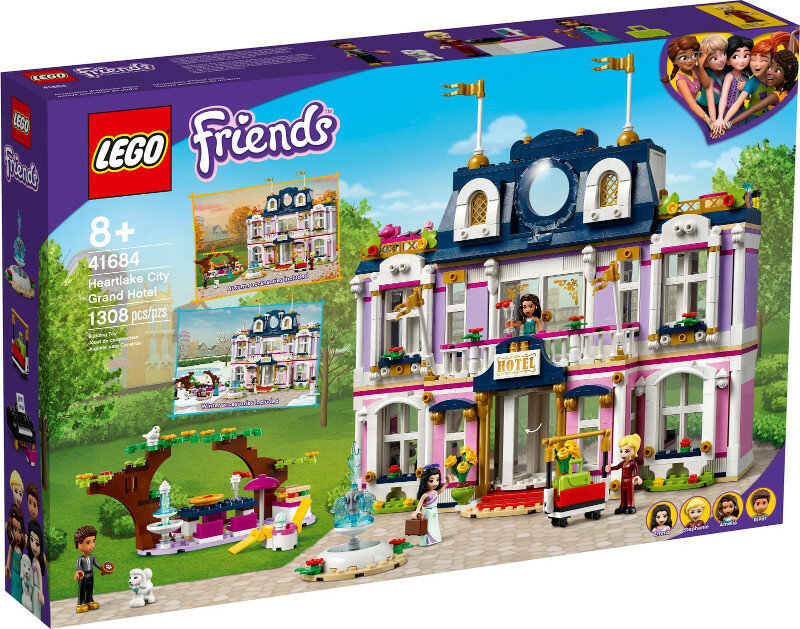 Klocki LEGO Friends - Wielki hotel w mieście Heartlake 41684