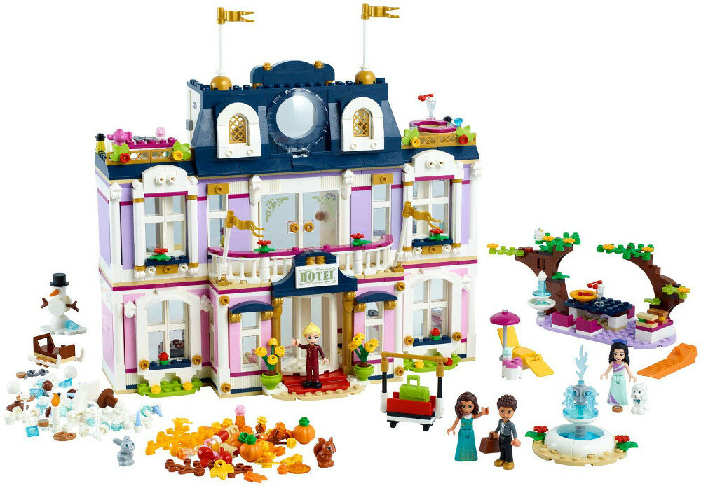 Klocki LEGO Friends - Wielki hotel w mieście Heartlake 41684