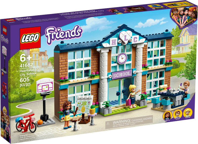 Klocki LEGO Friends - Szkoła w mieście Heartlake 41682