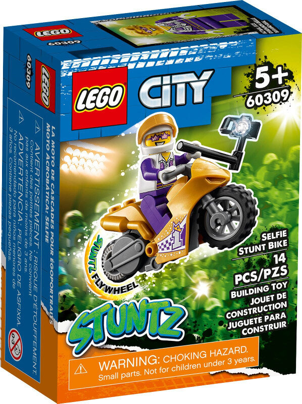 Klocki LEGO City Selfie na motocyklu kaskaderskim 60309
