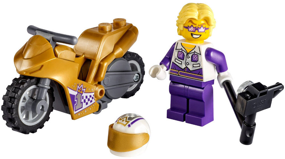 Klocki LEGO City Selfie na motocyklu kaskaderskim 60309