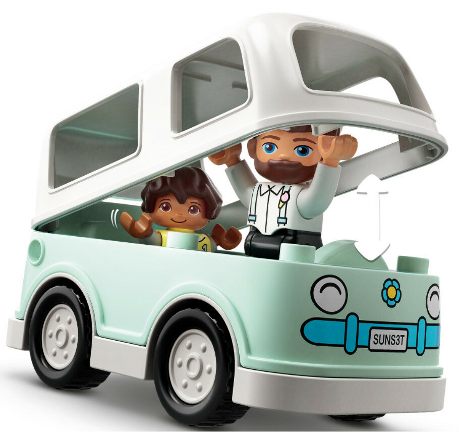 Klocki LEGO Duplo - Parking piętrowy i myjnia samochodowa 10948