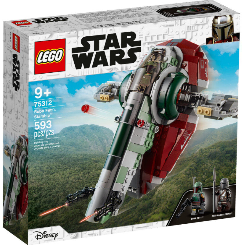 Klocki LEGO Star Wars - Statek kosmiczny Boby Fetta 75312