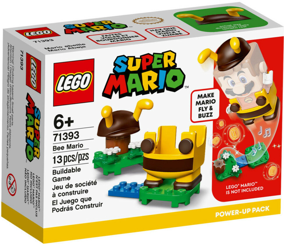 Klocki LEGO Super Mario - Mario pszczoła — ulepszenie 71393