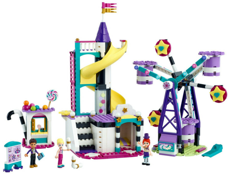 Klocki LEGO Friends - Magiczny diabelski młyn i zjeżdżalnia 41689