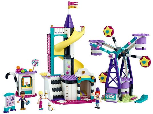 Klocki LEGO Friends - Magiczny diabelski młyn i zjeżdżalnia 41689